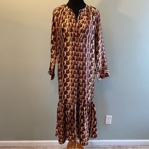 Joie Ritner Midi Silk Dress - Size S